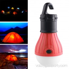 Hot Sale Multifunctional Outdoor Camping Working LED Tent Light Waterproof Portable Emergency Camping Lamp Lantern, Red
